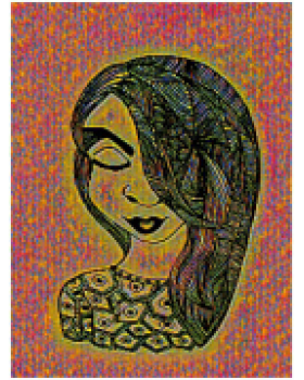 Shyness is a jewel that I adorn - White Frame